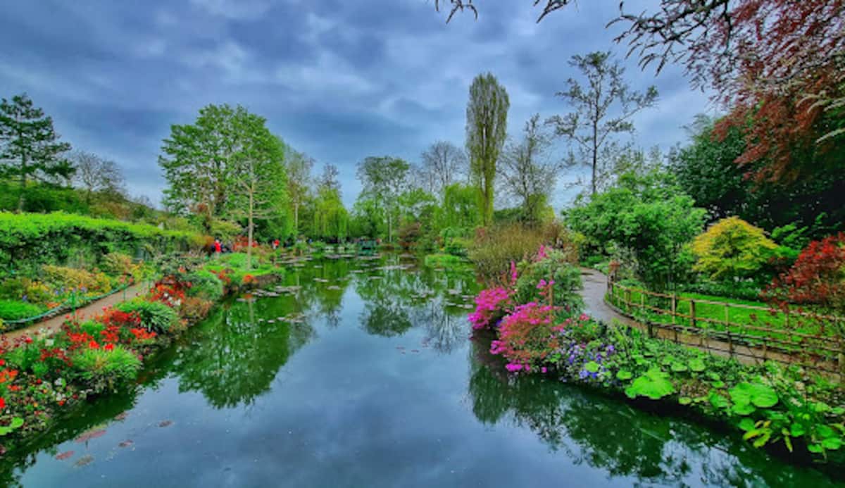Le jardin d'eau de Monet à Giverny