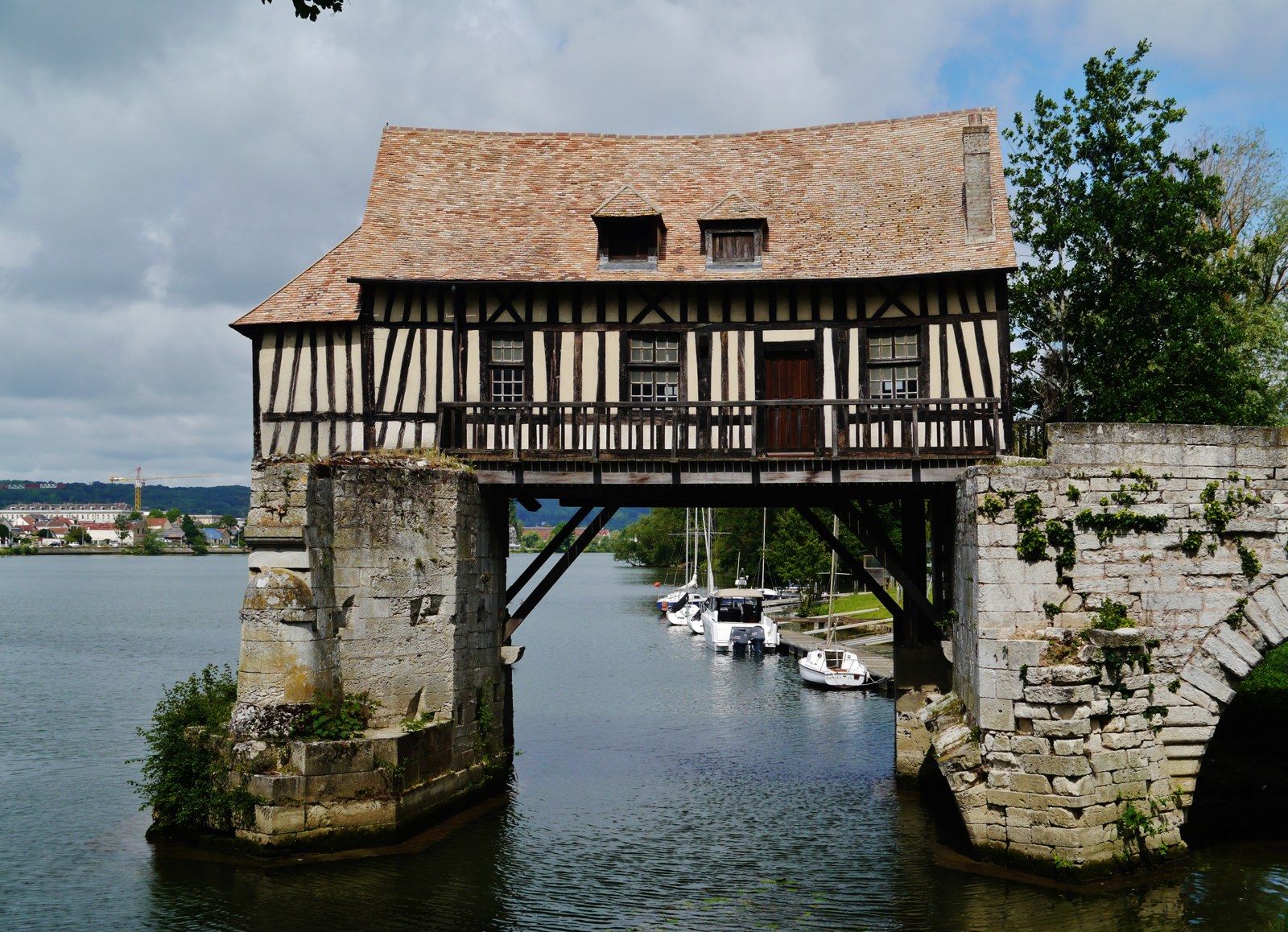 Le Vieux-Moulin de Vernon sur la Seine